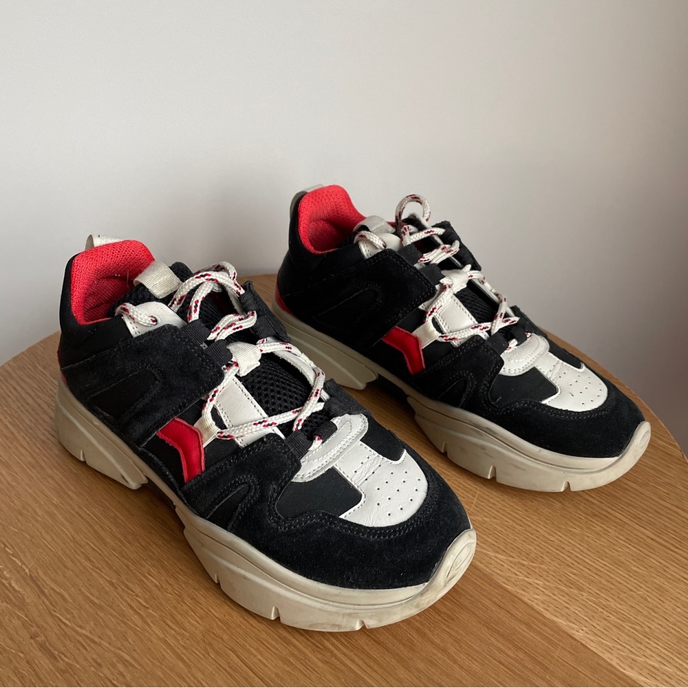 Isabel Marant suede chunky sneakers size 36 (US 6)